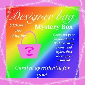 Mystery Designer Bag Box